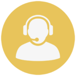 gold icon with agent